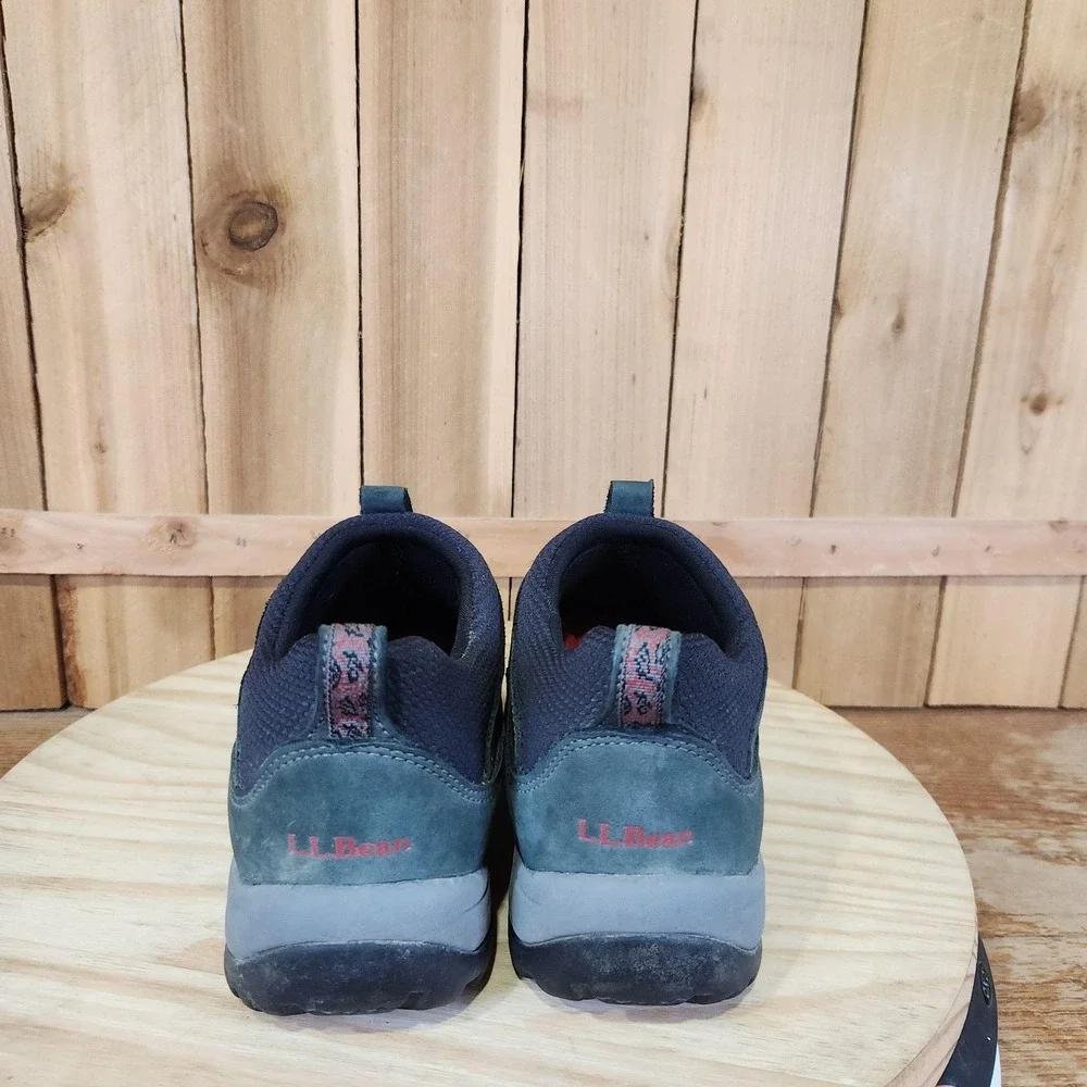 L.L. Bean Storm Chaser Shoes Womens 6.5 Green Suede Winter Snow Outdoor